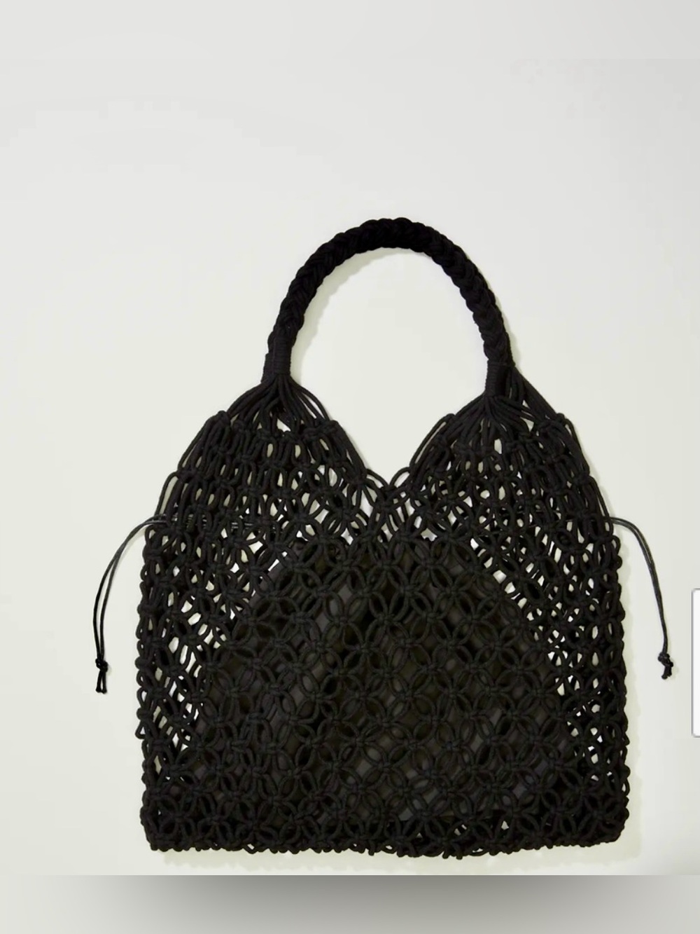 NWT - Lucky 🍀 Brand - Rope Macrame Market Tote